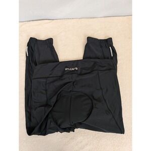Baleaf Cycling Capris Womens XL Black 3D Padded Bike Shorts Leggings Reflective